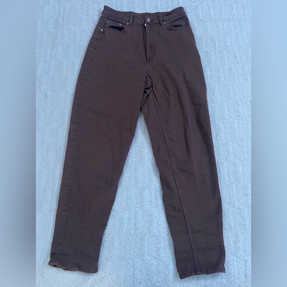 H&M Brown Jeans High Waist